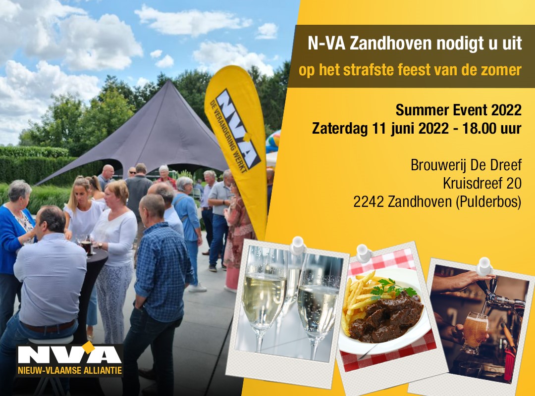 Summer Event 2022 NVA Zandhoven NVA Zandhoven