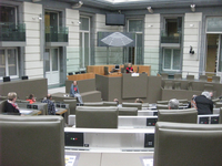 Op bezoek in het Vlaams Parlement