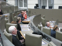 Op bezoek in het Vlaams Parlement