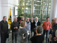 Op bezoek in het Vlaams Parlement