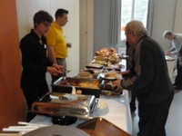 Een succesvol ontbijtbuffet