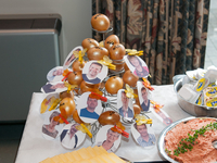 N-VA ontbijt buffet 2014 te Pulderbos