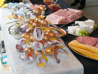 N-VA ontbijt buffet 2014 te Pulderbos