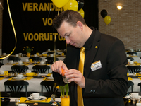 N-VA ontbijt buffet 2014 te Pulderbos