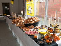 N-VA ontbijt buffet 2014 te Pulderbos