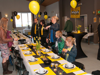 N-VA ontbijt buffet 2014 te Pulderbos