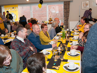 N-VA ontbijt buffet 2014 te Pulderbos