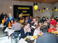 N-VA ontbijt buffet 2014 te Pulderbos