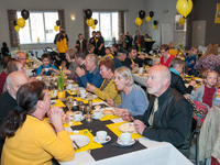 N-VA ontbijt buffet 2014 te Pulderbos