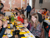 N-VA ontbijt buffet 2014 te Pulderbos