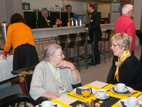 N-VA ontbijt buffet 2014 te Pulderbos