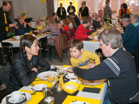 N-VA ontbijt buffet 2014 te Pulderbos