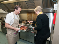 N-VA ontbijt buffet 2014 te Pulderbos