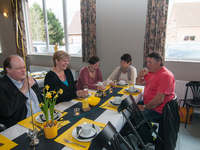 N-VA ontbijt buffet 2014 te Pulderbos