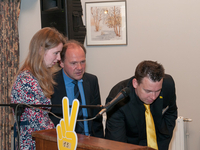 N-VA ontbijt buffet 2014 te Pulderbos