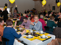 N-VA ontbijt buffet 2014 te Pulderbos