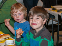 N-VA ontbijt buffet 2014 te Pulderbos