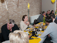 N-VA ontbijt buffet 2014 te Pulderbos