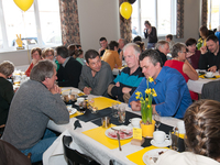 N-VA ontbijt buffet 2014 te Pulderbos