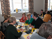 N-VA ontbijt buffet 2014 te Pulderbos