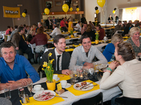 N-VA ontbijt buffet 2014 te Pulderbos