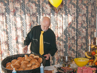 N-VA ontbijt buffet 2014 te Pulderbos