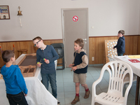 N-VA ontbijt buffet 2014 te Pulderbos