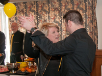 N-VA ontbijt buffet 2014 te Pulderbos