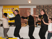 N-VA ontbijt buffet 2014 te Pulderbos