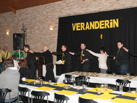 N-VA ontbijt buffet 2014 te Pulderbos