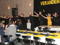 N-VA ontbijt buffet 2014 te Pulderbos