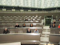 Op bezoek in het Vlaams Parlement