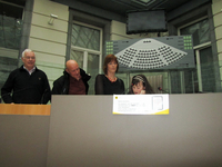 Op bezoek in het Vlaams Parlement